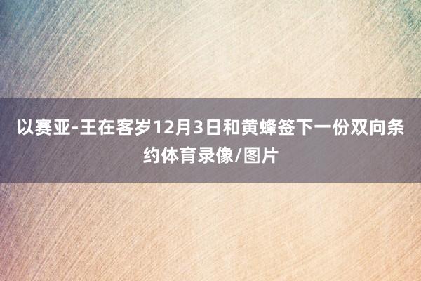 以赛亚-王在客岁12月3日和黄蜂签下一份双向条约体育录像/图片