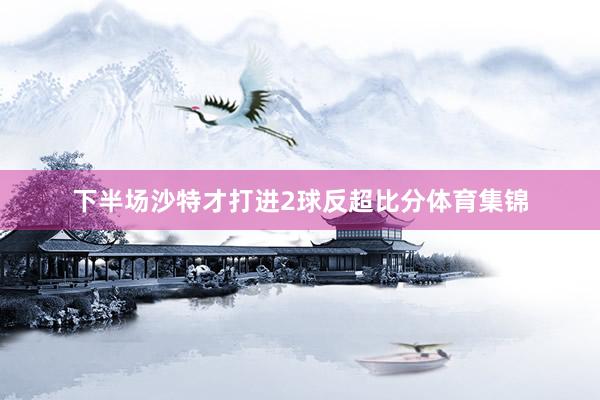 下半场沙特才打进2球反超比分体育集锦