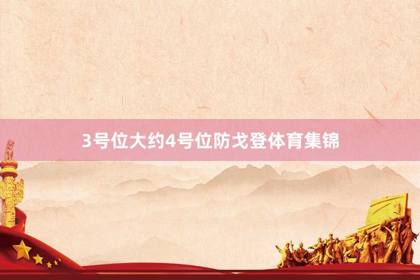 3号位大约4号位防戈登体育集锦