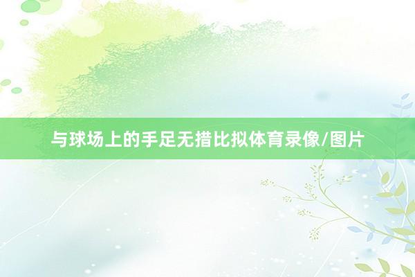 与球场上的手足无措比拟体育录像/图片